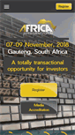 Mobile Screenshot of africainvestmentforum.com